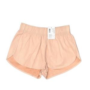 Rails Tan Blush Beige Genuine Leather Small Shorts